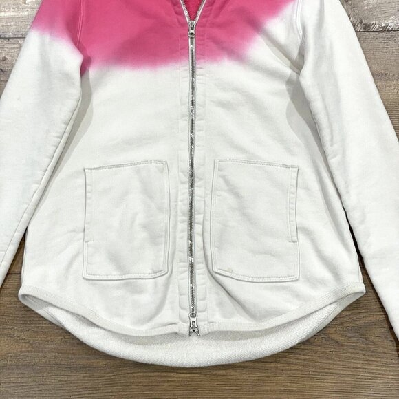 ATM‎ Anthony Thomas Melillo Hoodie Womens Small French Terry Zip Dye Sweatshirt - Picture 3 of 15